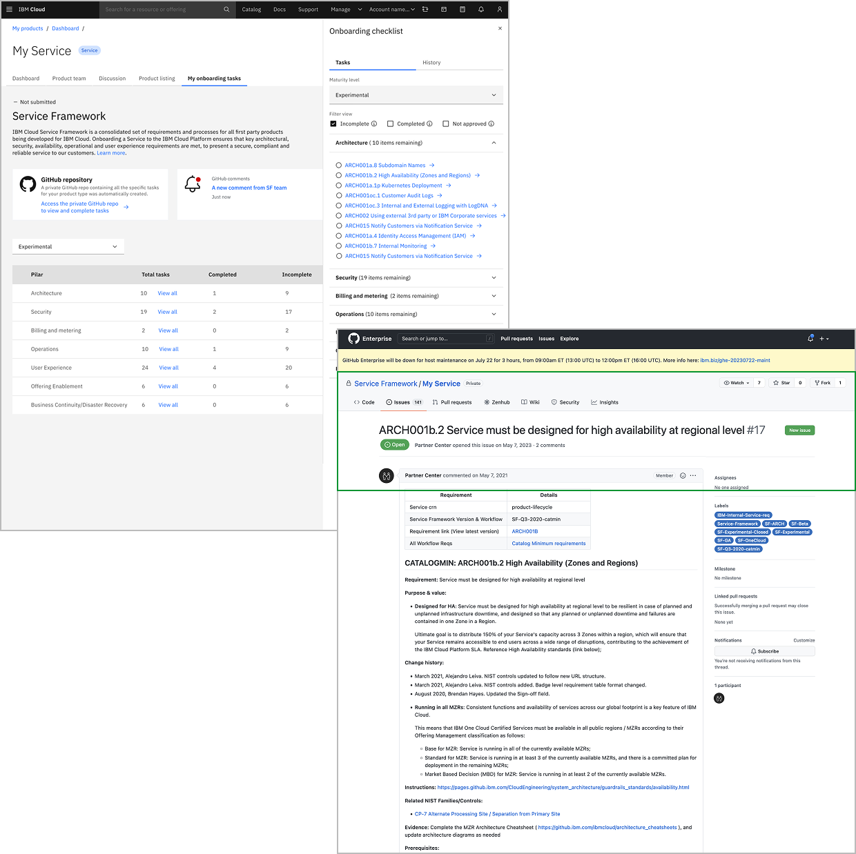 After - GitHub Navigation